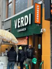 Verdi Cannabis on Jan. 26, the day of its grand opening on 158 W. 23rd. St.