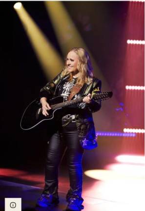The Broadway version of Melissa Etheridge’s life story in words and music is two hours very intense hours long. Photo: Jenny Anderson