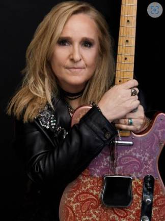 Melissa Etheridge rose from humble roots in Kansas to a Grammy winning rock star who has survived cancer and the death of a son to a drug overdose. Now her riveting one woman play has moved from Off Broadway to Circle in the Square on Broadway. Photo: Lauren Dukoff