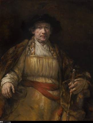 Rembrandt Harmensz.van Rijn. Self-Portrait. 1658. Oil on canvas. 52 5/8 x 40 7/8 inches. The Frick Collection, New York. Photo: Michael Bodycomb