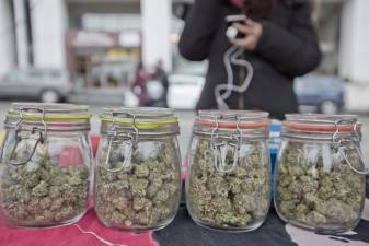 Unlicensed cannabis shops have proliferated in the city–but a deputy sheriffs’ union says the laws around inspecting them are unclear. <b>Photo: Flickr.</b>