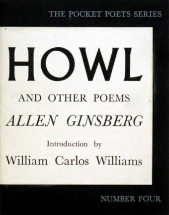 First edition of “Howl.”