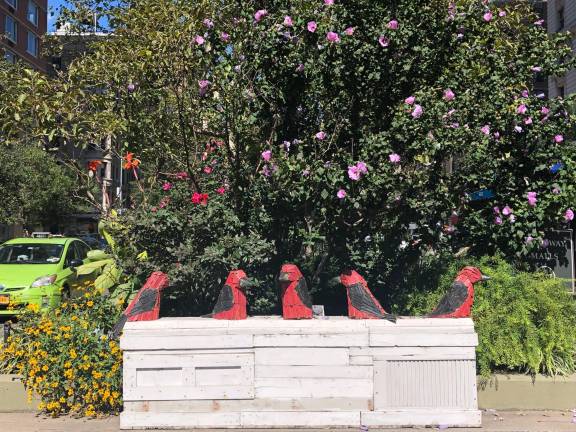86th Street Scarlet Tanagers