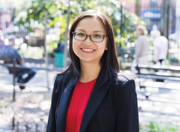 Gigi Li is looking to replace her boss, term-limited Council Member Margaret Chin. Photo courtesy of Gigi Li campaign