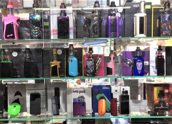 Vape dispensers come in all shapes, sizes and colors.