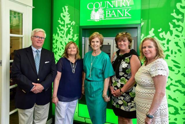Joseph M. Murphy, Country Bank Chairman and CEO (left) with the Murphy family. Photo courtesy of Country Bank