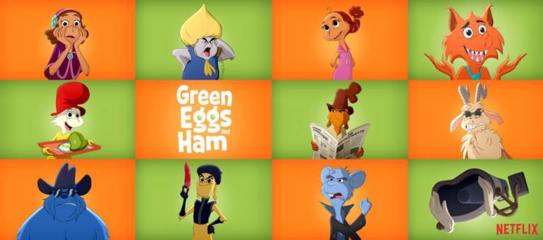 Netflix has embraced shows built around Captain Underpants, Lost in Space'' and the book Green Eggs and Ham.''
