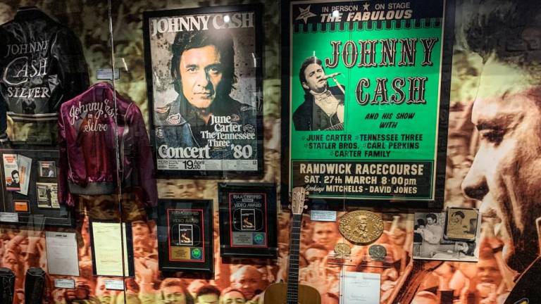 Nashville is the base of what became country music. While the Country Music Museum and Hall of Fame displays many artists, the more intimate Johnny Cash and Patsy Cline Museums deal with just those musicians. Photo: Ralph Spielman