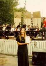 Jean Lyman Goetz in her younger days as manager of the Washington Square Music Festival. Goetz was identified as the 81-year-old woman who perished in an apartment fire in Greenwich Village on March 5.
