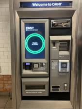 The MetroCard killer is this latest OMNY Card machine. It works with all different OMNY cards, including Senior and Student cards, similar to a bank ATM, and is faster than the soon-to-be-scrapped MetroCard machines. Alternatively, riders can “tap” with their own credit cards at turnstiles.