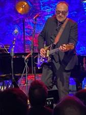 <b>Elvis Costello rocks on with a ten night performance at the sold out Grammercy Theater</b>. Photo: Jon Friedman