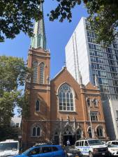 The New York Landmarks Conservancy is giving $40,000 to the Trinity Lutheran Church, on W. 100th St., as part of a repair grant.
