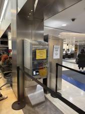 This MetroCard vending machine was shut down by 3 p.m. on Dec. 31, several hours before it was scheduled to cease allowing riders to replenish the iconic blue and yellow cards. Unexpired cards can still be used for several more months, but can no longer be replenished.