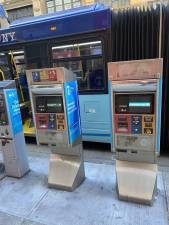 Crosstown bus machines. Photo: Jon Friedman