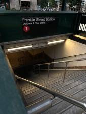 The author’s local subway stop. Photo courtesy of India Brown