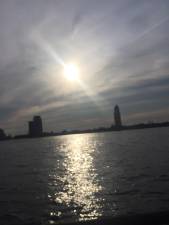 View of the East River along the walk. Photo: Jon Friedman