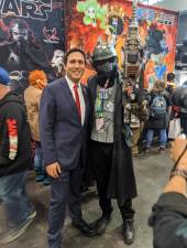 City Council Member Ben Kallos, a longtime anime fan, helped kick off Anime NYC at the Javits Convention Center on November 15th.