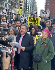 State Assembly Member Tony Simone, who represents Chelsea and Hell’s Kitchen, is pushing for the passage of bills that would limit ICE activity in New York.