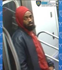 Public lewdness suspect on southbound 5 train, March 11, 2025.