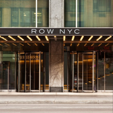 Row Hotel after COVID, before migrants, March 2022: ”The missing piece to your upcoming New York City trip is finally complete.”