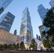 A skyscraper at 2 World Trade is finally set to resume construction, after American Express committed to being its anchor tenant. Construction HAS been on pause since 2012.