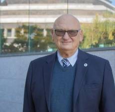 Jack Kliger, after a lifetime in the glitzy world of glossy magazines, stepped into the Museum of Jewish Heritage five years ago as the “interim” president &amp; CEO. He’s been there every since and show Photo: Museum of Jewish Heritage.