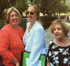 From left to right: Rebecca Seawright, Gale Brewer and Barbara Chocky. Photo courtesy of Rebecca Seawright