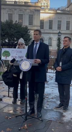 City Council Member Erik Bottcher co-sponsored a recently passed City Council bill that would force the DOT to plant trees on new medians.