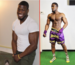 Bodybuilder Jerry Genesis, who was indicted in a $100,000 rental scam.