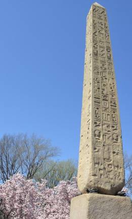 Cleopatra’s Needle in Central Park. Photo courtesy CentralPark.com