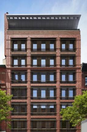 “Charlotte of the Upper West Side” on Columbus Avenue. Photo: Christopher Payne/ESTO (Courtesy BKSK Architects)