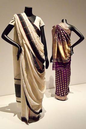The sari is ageless and shapeless and can be endlessly transformed. It's one of the essentials. Photo: Adel Gorgy