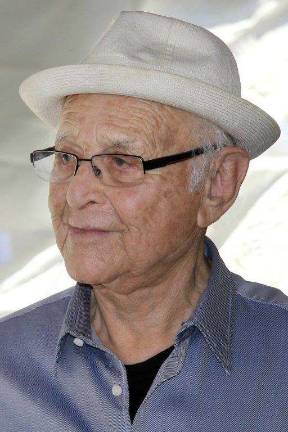 Norman Lear at a book festival in Texas in 2014. "The All in the Family" producer was one of the three co-hosts of a March 5 fundraiser at Spago in Beverly Hills for de Blasio's reelection campaign, contributing $4,950. Photo: Larry D. Moore, via Wikimedia Commons