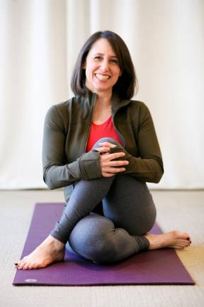 Yoga instructor Whitney Chapman. Photo: Caitlin Boker
