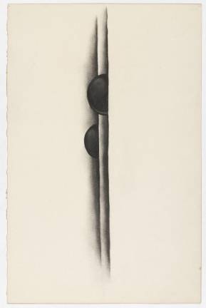 Special No. 39;Georgia O'Keeffe;1919, Charcoal on paper; Gift of The Georgia O'Keeffe Foundation; © 2022 Georgia O'Keeffe Museum Artists Rights Society (ARS), New York. Photo: John Wronn