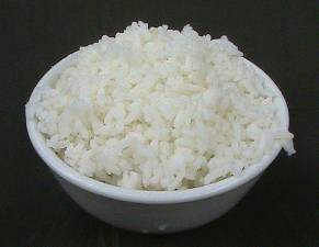 White rice is nutritionally weak, but most white rice is fortified with B vitamins and minerals.