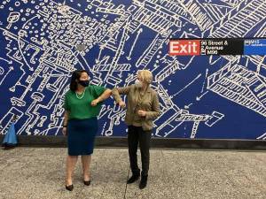 City Council candidate Tricia Shimamura and Congresswoman Carolyn Maloney, who endorsed Shimamura in late November. Photo Courtesy of Tricia Shimamura for City Council