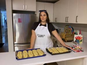 Dolly Meckler in her kitchen. Photo courtesy of Dolly Meckler