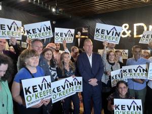 Kevin O’Keefe, the president of the St. Vartan Park Conservancy, was one of the first candidates to declare for the downtown Assembly seat that Harvey Epstein is vacating now that he has been elected to the City Council.
