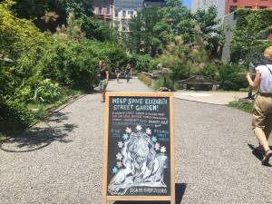 The Elizabeth Street Garden was created in 1991. Photo: Jaden Satenstein