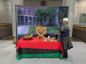 Kwanzaa arrives at the African Burial Ground National Monument, Dec. 26, 2025.