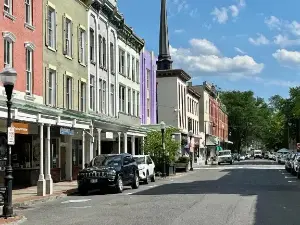 The Stockade District in Kingston, NY.