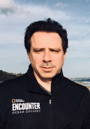 William Pennell, the co-founder of SPE Partners, the entertainment developer that created and produced “National Geographic Encounter: Ocean Odyssey.” Photo: National Geographic Encounter: Ocean Odyssey