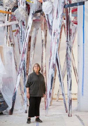 <b>Phyllida Barlow, 2022, © Phyllida Barlow, Courtesy the artist and Hauser &amp; Wirth</b> Photo: Elon Schoenholz