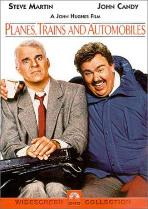 DVD cover of “Planes, Trains and Automobiles.” Photo via Amazon.com