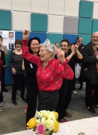 Katz's daughter says "dancing, vodka and chocolate" are the secrets to her mother's vitality. Photo: Kate Sheehan