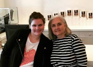 The author (right) with her daughter. Photo courtesy of Lorraine Duffy Merkl