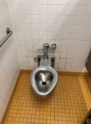 Certain bathrooms in New York City’s subway system reportedly lacked toilet seats (above) as of last year, according to a report by the MTA’s inspector general. However, this has now reportedly been rectified.