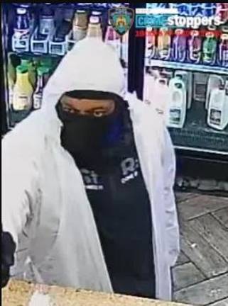 The man who was dubbed the Hazmat killer was indicted last week for his allegedly killing a deli worker on the UES. Photo: NYPD Crimestoppers