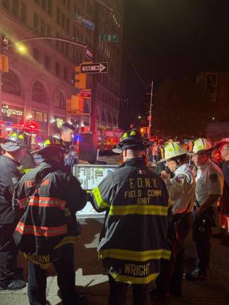 The FDNY believes that the fire broke out in a vacuum work train, although the cause remains under further investigation.